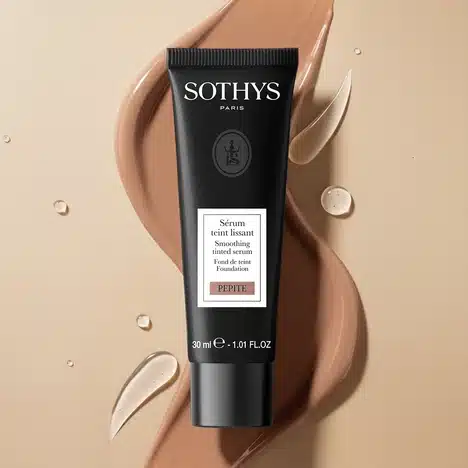 Odmładzający podkład-serum Sothys 30 ml – odcień PÉPITE jasny neutralny
