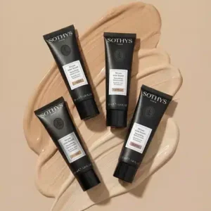 Odmładzający podkład-serum Sothys – Smoothing Tinted Serum Foundation, 30 ml (7 odcieni)