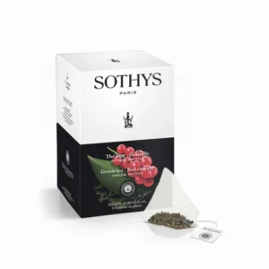 Zielona herbata Sencha z czerwoną porzeczką 25 saszetek Sothys Special Edition